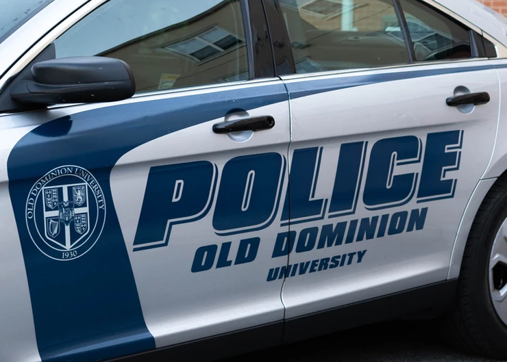 An Old Dominion University Police vehicle. Photo by Nicholas Clark