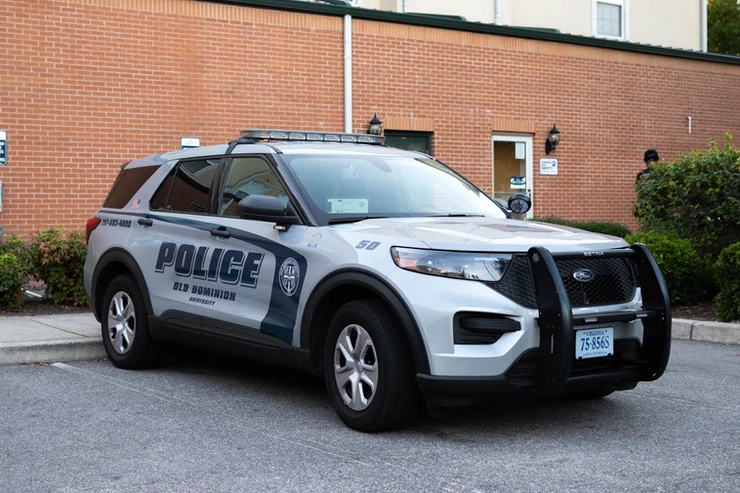 An Old Dominion University Police Department vehicle. Photo by Nicholas Clark