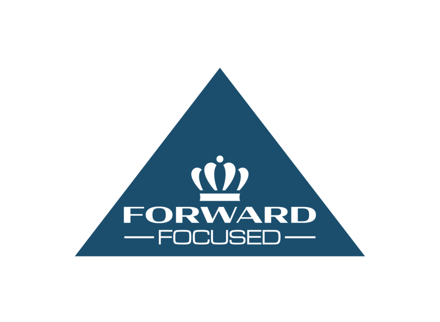 ODUs Homecoming 2022 logo centralizes this years theme, Forward Focused. 