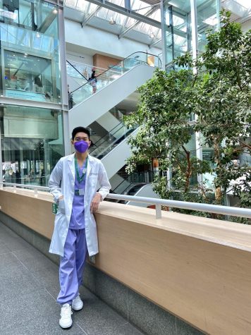 Mok spent two weeks in Rome studying at a teaching hospital called Università Campus Bio-Medico (Photo courtesy of Wesley Mok). 