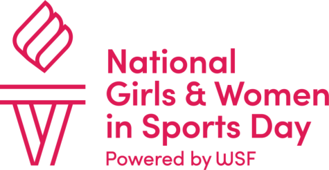 National Girls & Women in Sports Day logo via the Womens Sports Foundation.