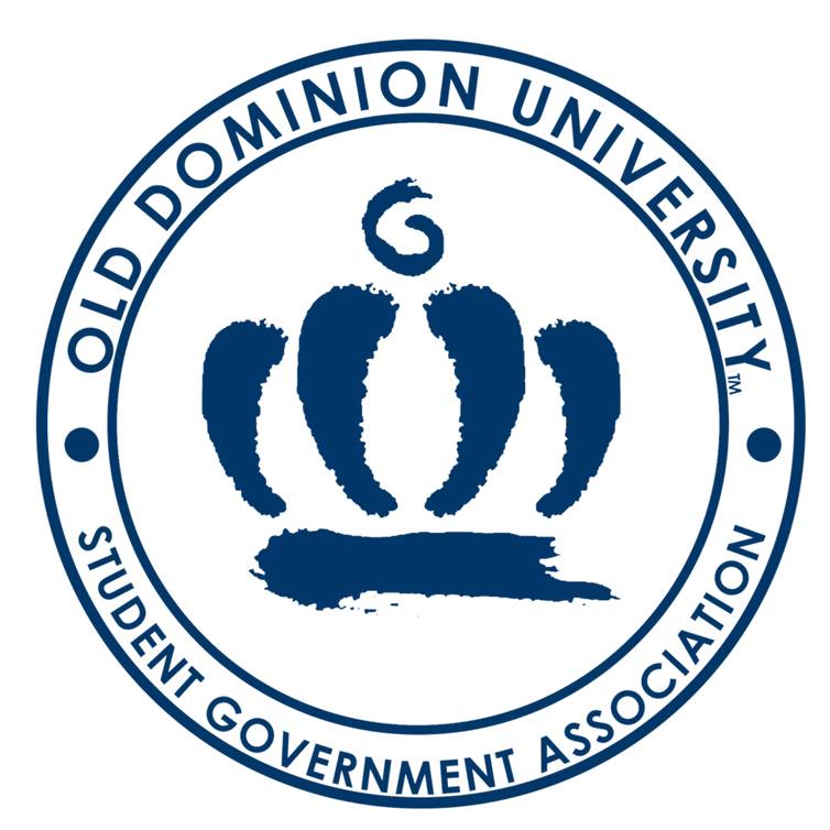 Old Dominion Universitys Student Government Association logo. Credit to ODU Student Government Association on Facebook. 