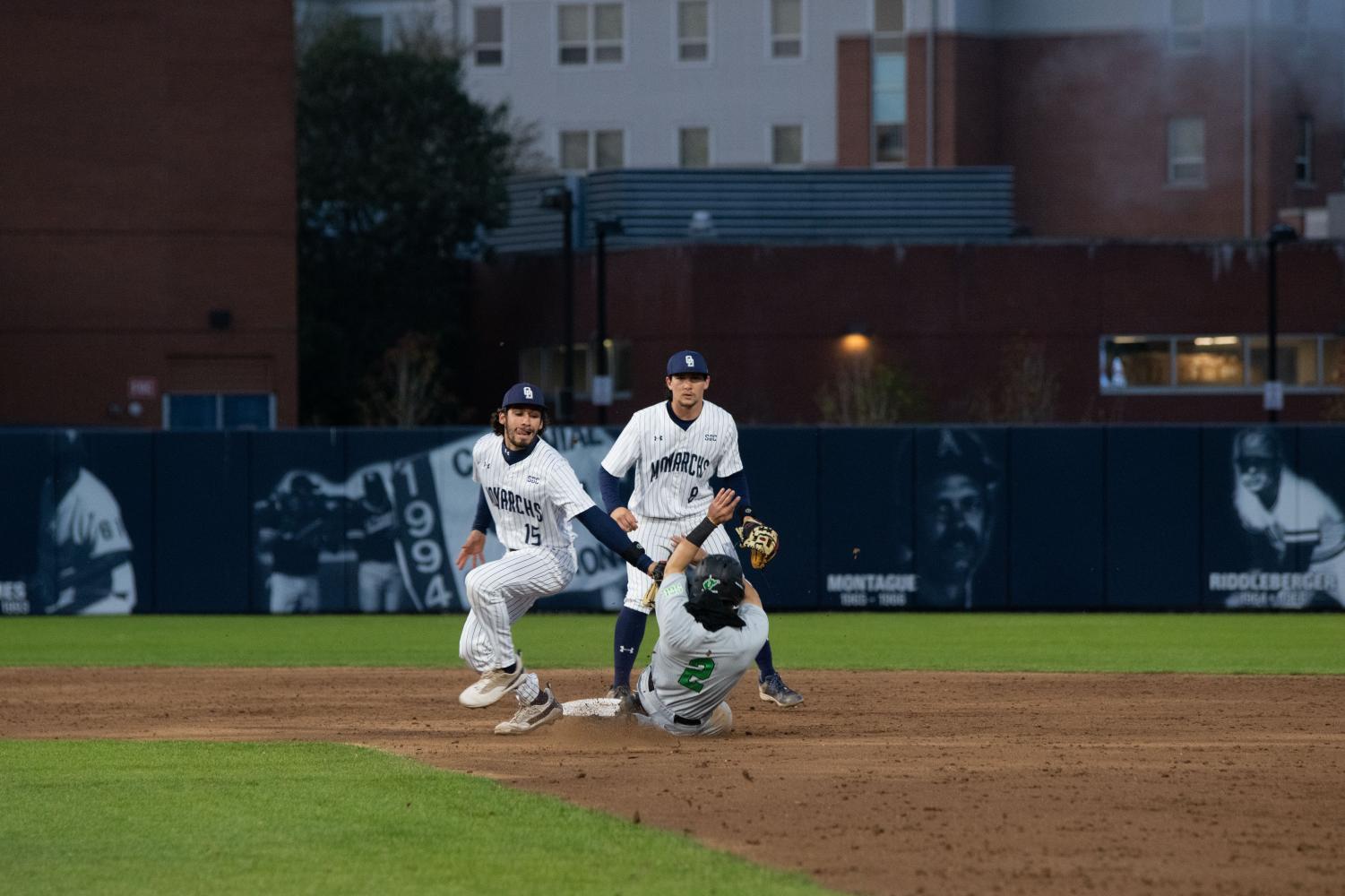 18 Charlotte baseball sweeps Marshall on senior weekend, Baseball