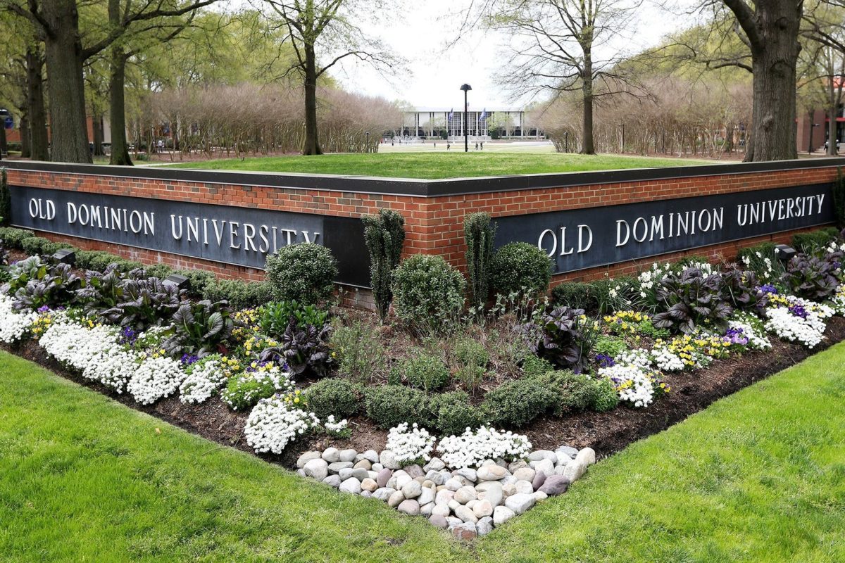 ODU, in a press release, touted its 2024 U.S. News & World Report Ranking, despite placing below the center of the bell curve. Credit to Old Dominion Photo Department.