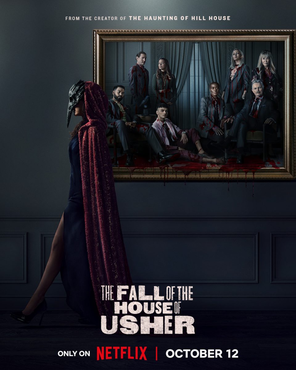 A promotional poster for The Fall of the House of Usher. Via Netflix.