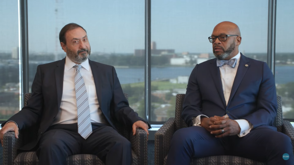 Presidents Abuhamad and Hemphill chat about the integration and the shared values of their respective institutions. Credit to EVMS YouTube channel. Video title: Integration conversations: Shared values.