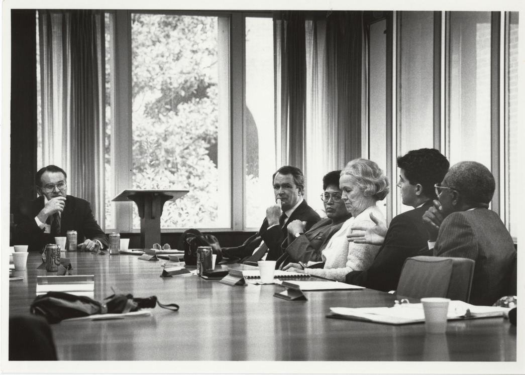 The Old Dominion University Board of Visitors circa 1990-1999. Photo (Issues and Answers) via ODU special Collections and University Archives. 
