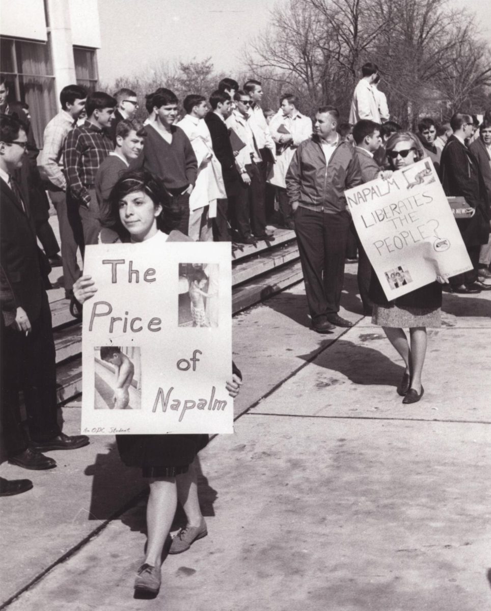 SDS+Protest+Outside+Webb+Center%2C+February+28th%2C+1967
