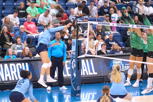 Old Dominion and Marshall square off in Friday's matchup at the ODU Volleyball Center. 