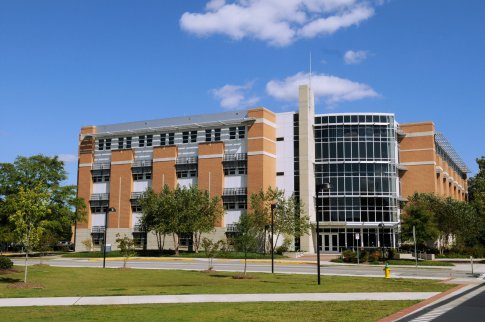 Old Dominion University's Engineering and Computational Sciences Building. (Credit: Old Dominion University)